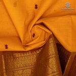 Chettinad Cotton Sarees - Orangish Yellow SASC36531 - Image 2