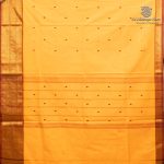 Chettinad Cotton Sarees - Orangish Yellow SASC36531 - Image 3