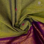 Chettinad Cotton Sarees - Dual Shade Green SASC36532 - Image 2