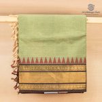 Chettinad Cotton Sarees - Pista Green SASC36533