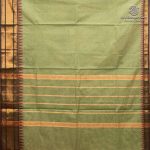 Chettinad Cotton Sarees - Pista Green SASC36533 - Image 3