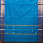 Chettinad Cotton Sarees - Blue Grotto SASC36534 - Image 3