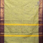 Chettinad Cotton Sarees - Violetish Green SASC36537 - Image 3