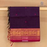 Chettinad Cotton Sarees - Dark Purple SASC36539
