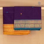 Chettinad Cotton Sarees - Dark Purple SASC36541