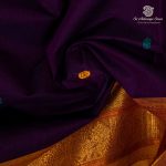 Chettinad Cotton Sarees - Dark Purple SASC36541 - Image 2