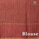 Fancy Tussar Sarees -  Smalt Blue SASFS36548 - Image 3