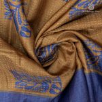 Fancy Tussar Sarees - Metallic Gold SASFS36549 - Image 2