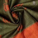 Fancy Tussar Sarees -  Green SASFS36551 - Image 2