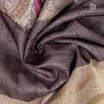 Fancy Tussar Sarees -  Grey SASFS36555 - Image 2