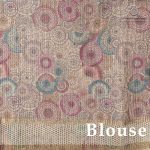 Fancy Tussar Sarees - Dark Beige SASFS36556 - Image 3