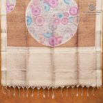 Fancy Tussar Sarees - Dark Beige SASFS36556 - Image 4