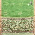 Fancy Tussar Sarees - Lime Green SASFS36566 - Image 4