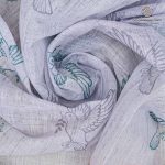 Fancy Tussar Sarees -  Lavender SASFS36567 - Image 2