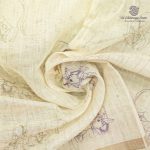 Fancy Tussar Sarees -  Ivory SASFS36568 - Image 2