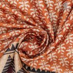 Fancy Tussar Sarees - Rust SASFS36570 - Image 2