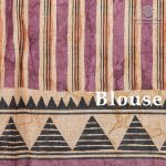 Fancy Tussar Sarees - Rust SASFS36570 - Image 3