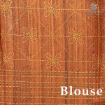 Fancy Tussar Sarees - Orangish Beige SASFS36581 - Image 3
