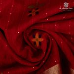 Jamdani Sarees - Dark Red SASFS36586 - Image 2