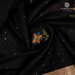 Jamdani Sarees - Black SASFS36587 - Image 2