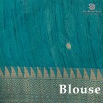 Jamdani Sarees - Aqua Green SASFS36589 - Image 3