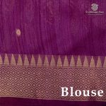 Jamdani Sarees - Purple SASFS36590 - Image 3