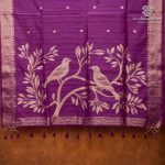 Jamdani Sarees - Purple SASFS36590 - Image 4
