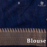 Jamdani Sarees - Royal Blue SASFS36592 - Image 3
