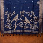 Jamdani Sarees - Royal Blue SASFS36592 - Image 4