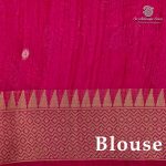 Jamdani Sarees - Rani Pink SASFS36593 - Image 3