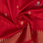 Jamdani Sarees - Red SASFS36594 - Image 2