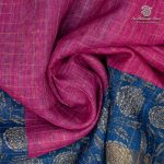 Fancy Linen Sarees - Pink SASFS36659 - Image 2