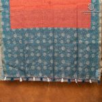 Fancy Linen Sarees - Orange SASFS36660 - Image 4