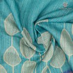 Fancy Linen Sarees - Light Blue SASFS36663 - Image 2