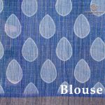 Fancy Linen Sarees - Light Blue SASFS36663 - Image 3