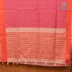 Fancy Linen Sarees - Pink SASFS36665 - Image 4