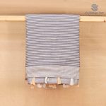 Fancy Linen Sarees - Dark Beige SASFS36668