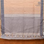 Fancy Linen Sarees - Dark Beige SASFS36668 - Image 4