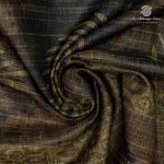Fancy Raw Silk Saree - Black SASFS36670 - Image 2