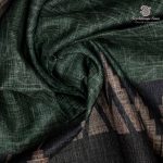 Fancy Linen Sarees - Green SASFS36675 - Image 2