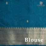 Jamdani Sarees - Teal Blue SASFS36874 - Image 3