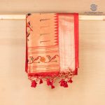 Jamdani Sarees - Red SASFS36875
