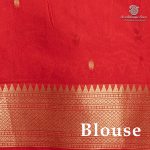 Jamdani Sarees - Red SASFS36875 - Image 3