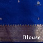 Jamdani Sarees - Royal Blue SASFS36877 - Image 3