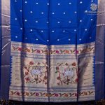 Jamdani Sarees - Royal Blue SASFS36877 - Image 4