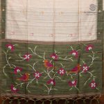 Jamdani Sarees - Beige SASFS36884 - Image 4