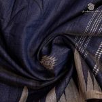 Jamdani Sarees - Dark Blue SASFS36889 - Image 2