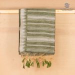 Jamdani Sarees - Dark Green SASFS36891