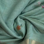 Jamdani Sarees - Light Blue SASFS36893 - Image 2