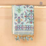 Jamdani Sarees - Light Blue SASFS36893